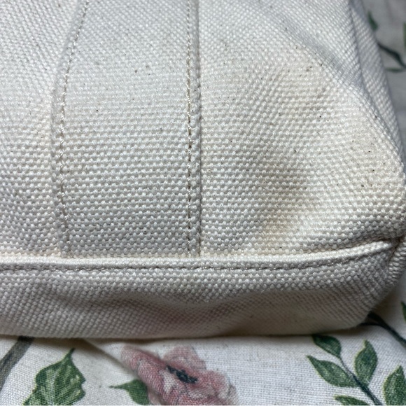 Tory Burch Mercer Canvas Logo Tote bag - Picture 7 of 11